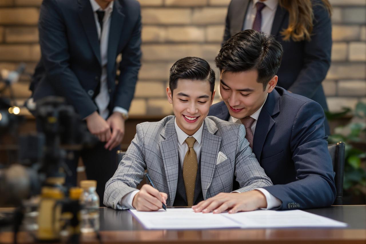 电影播放器签约新生代演员陈晓宇，将出演年度大剧《山海经》